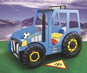 Sänky patjalla Tractor, sininen hinta ja tiedot | Lastensängyt | hobbyhall.fi