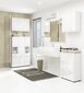 Kylpyhuonekaappi NORE Fin S30, valkoinen hinta ja tiedot | Kylpyhuonekaapit | hobbyhall.fi