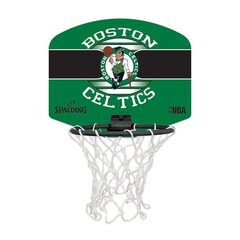 Minikoripallokori Spalding NBA Boston Celtics 77-651Z hinta ja tiedot | Koripallokorit | hobbyhall.fi