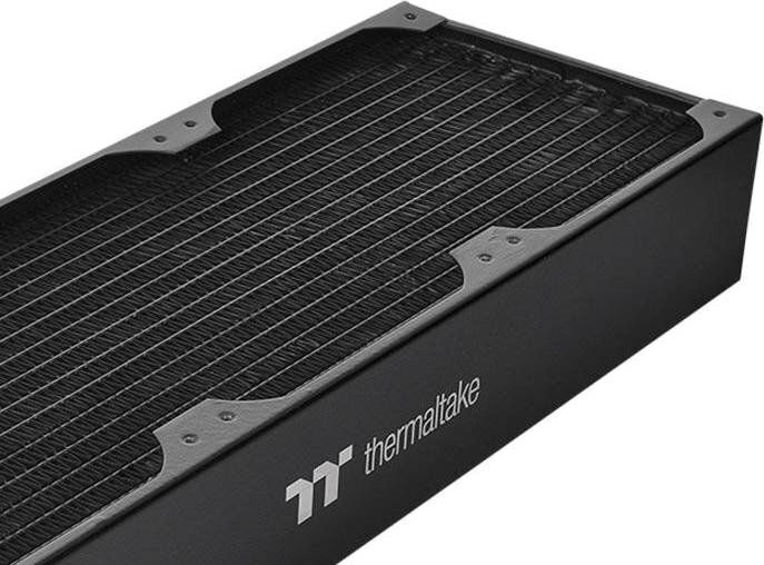 Thermaltake Radiator Pacific CL360 (360mm, 5x G 1/4, copper) Black (CL-W191-CU00BL-A) hinta ja tiedot | Koteloiden lisätarvikkeet | hobbyhall.fi