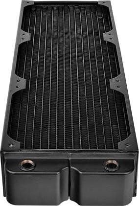 Thermaltake Radiator Pacific CL360 (360mm, 5x G 1/4, copper) Black (CL-W191-CU00BL-A) hinta ja tiedot | Koteloiden lisätarvikkeet | hobbyhall.fi