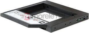 DELOCK RAMTA SLIM SATA 5.25-> HDD / SSD 2.5 hinta ja tiedot | Komponenttien lisätarvikkeet | hobbyhall.fi