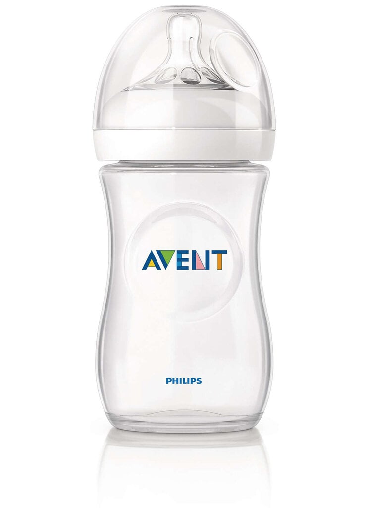 Tuttipullo Philips Avent "Natural" 330ml, SCF036 / 17 hinta ja tiedot | Tuttipullot ja tarvikkeet | hobbyhall.fi