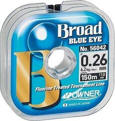 Siima OWNER Broad Blue 150m 0.24mm hinta ja tiedot | Siimat | hobbyhall.fi
