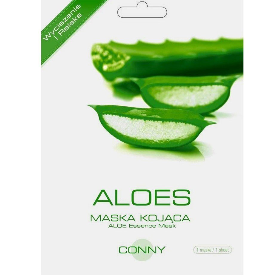 Rentouttava kasvonaamio Conny Aloe Essence 23 g hinta ja tiedot | Kasvonaamiot ja silmänalusaamiot | hobbyhall.fi