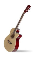 Aiers SG027 C Akustinen kitara 40 "luonnollinen hinta ja tiedot | Kitarat | hobbyhall.fi