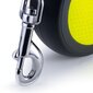 Flexi hihna Classic, neon XS 3m keltainen hinta ja tiedot | Koiran talutushihnat | hobbyhall.fi