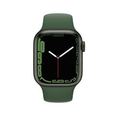 Apple Watch Series 7 (GPS, 41 mm) - Vihreä alumiinikotelo ja Clover Sport Band hinta ja tiedot | Älykellot | hobbyhall.fi