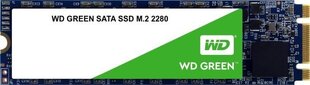 WD Green SSD 480GB M.2 2280 SATA III hinta ja tiedot | Kovalevyt | hobbyhall.fi