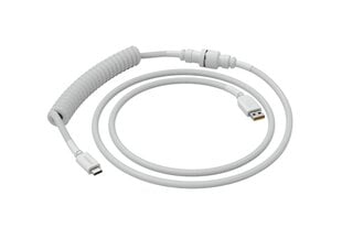 Glorious PC Gaming Race Coiled Cable (Ghost White) hinta ja tiedot | Adapterit | hobbyhall.fi