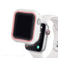Suojakuori Devia Dazzle Series Apple Watch 4 (44 mm), valkoinen/vaaleanpunainen hinta ja tiedot | Älykellojen ja aktiivisuusrannekkeiden lisätarvikkeet | hobbyhall.fi