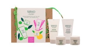 Shiseido Waso kosmetiikkasetti kasvoille: Voide, 15 ml + pesuaine, 30 ml + naamio, 15 ml + naamio, 30 ml hinta ja tiedot | Kasvovoiteet | hobbyhall.fi