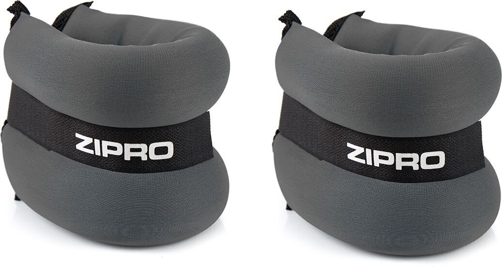 Käsi- ja jalkapainot Zipro, 2 x 1,5 kg, harmaa hinta ja tiedot | Käsipainot, kahvakuulat ja voimaharjoittelu | hobbyhall.fi