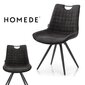 Homede Sanaz tuoli, tummanruskea. hinta ja tiedot | Ruokapöydän tuolit | hobbyhall.fi