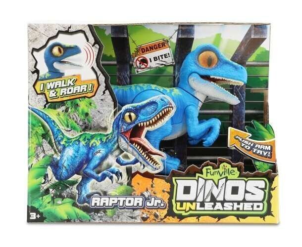 Dinosaur DINOS UNLEASHED Raprtor JR, 31125 hinta ja tiedot | Kehittävät lelut | hobbyhall.fi