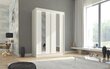 Vaatekaappi Adrk Furniture Balton 150 cm, valkoinen hinta ja tiedot | Kaapit | hobbyhall.fi
