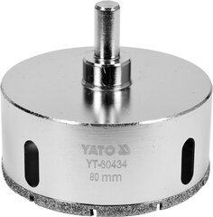 Timanttiporanterä Yato Ø 80 mm (YT-60434) hinta ja tiedot | Käsityökalut | hobbyhall.fi