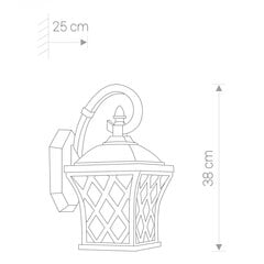 Nowodvorski Lighting seinävalaisin 5292 hinta ja tiedot | Seinävalaisimet | hobbyhall.fi