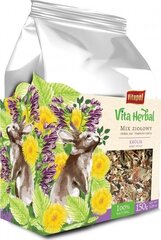 Rehulisä kaneille Vitapol Vita Herbal, 150 g hinta ja tiedot | Pieneläinten ruoat | hobbyhall.fi