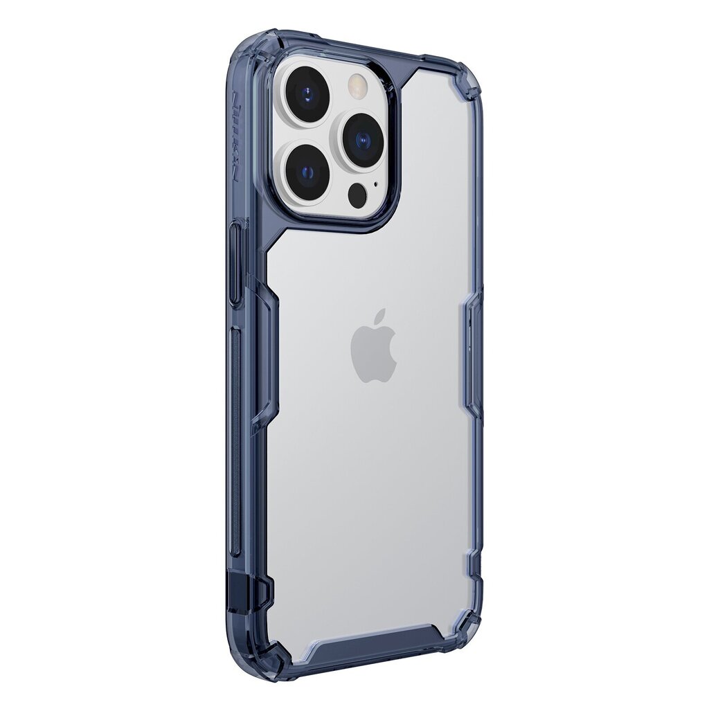 Kotelo Nillkin Nature TPU PRO, iPhone 13 Pro Max, sininen. hinta ja tiedot | Puhelimen kuoret ja kotelot | hobbyhall.fi