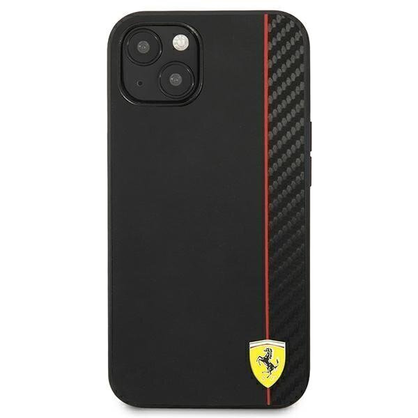 Ferrari FESAXHCP13SBK, iPhone 13 mini 5.4, musta. hinta ja tiedot | Puhelimen kuoret ja kotelot | hobbyhall.fi