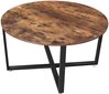 Sohvapöytä LCT88X, ruskea/musta hinta ja tiedot | Sohvapöydät | hobbyhall.fi