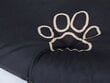 Hobbydog soikea tyyny Black, R8, 83x60 cm hinta ja tiedot | Pedit ja pesät | hobbyhall.fi