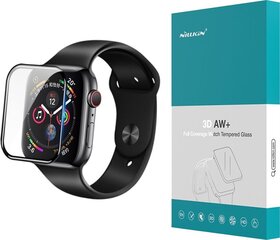 Lasi Nillkin 3D AW + Täysi Apple Watch 44mm S4. hinta ja tiedot | Älykellojen ja aktiivisuusrannekkeiden lisätarvikkeet | hobbyhall.fi