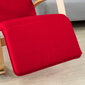 Keinutuoli SoBuy FST16-R, punainen / ruskea hinta ja tiedot | Nojatuolit | hobbyhall.fi