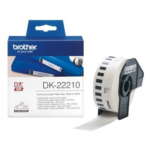 Brother DK-22210 DK22210 hinta ja tiedot | Tulostustarvikkeet | hobbyhall.fi