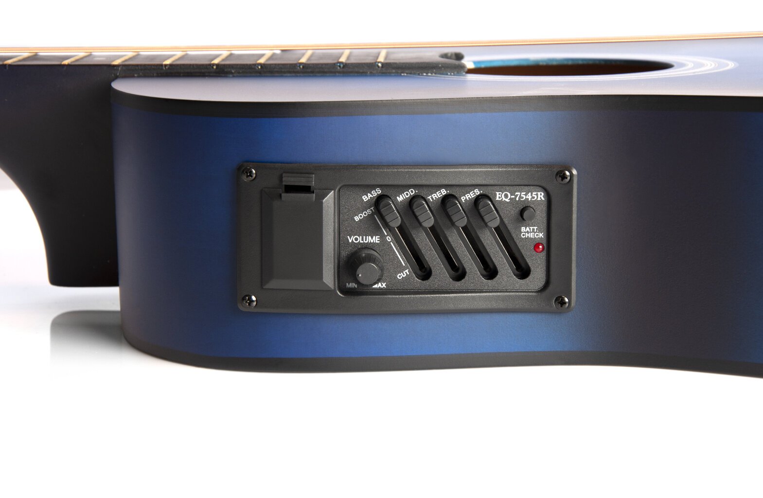 Aiers SG040 CE Sähköakustinen kitarasetti 38" sininen hinta ja tiedot | Kitarat | hobbyhall.fi