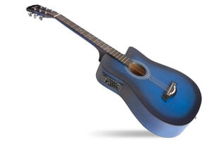 Aiers SG040 CE Sähköakustinen kitarasetti 38" sininen hinta ja tiedot | Kitarat | hobbyhall.fi