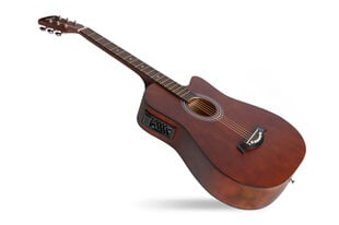 Aiers SG040 CE Sähköakustinen kitarasetti 38" ruskea hinta ja tiedot | Aiersi Kodinkoneet ja kodinelektroniikka | hobbyhall.fi