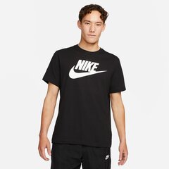 -Nike miesten T-paita NSW TEE ICON FUTURA, musta XL, 907173574 hinta ja tiedot | Nike Miehille | hobbyhall.fi
