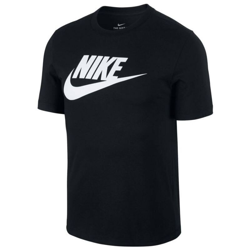 -Nike miesten T-paita NSW TEE ICON FUTURA, musta XL, 907173574 hinta ja tiedot | Miesten T-paidat | hobbyhall.fi