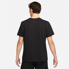 -Nike miesten T-paita NSW TEE ICON FUTURA, musta XL, 907173574 hinta ja tiedot | Miesten T-paidat | hobbyhall.fi