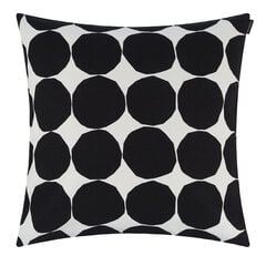 Marimekko Pienet Kivet -tyynynpaallinen, valko-musta, 50 x 50 cm hinta ja tiedot | Koristetyynyt ja tyynynpäälliset | hobbyhall.fi