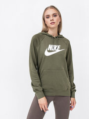 Nike naisten collegepaita NSW ESSNTL FLC GX HOODIE, oliivinvihreä hinta ja tiedot | Naisten hupparit, collegepaidat ja villapaidat | hobbyhall.fi