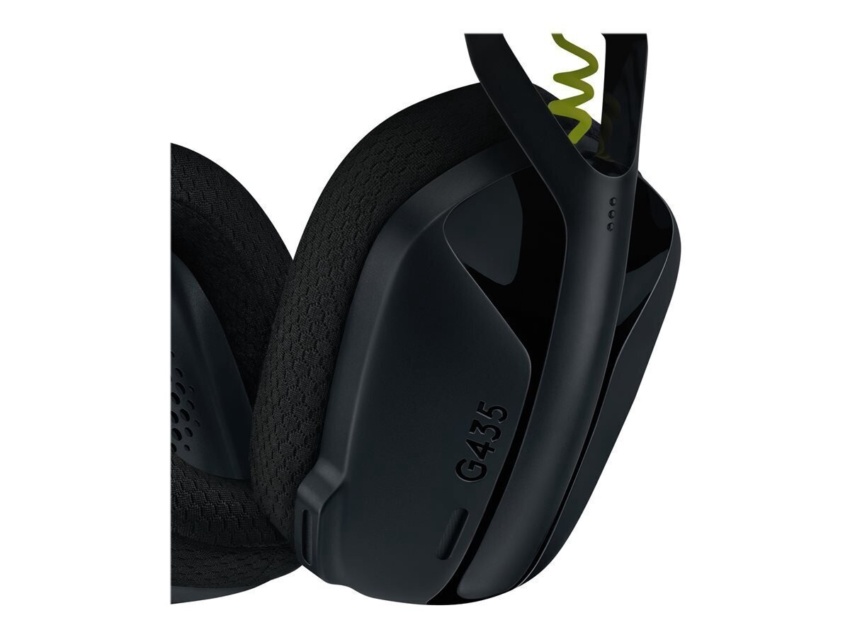 Logitech G435 Lightspeed Wireless Black hinta ja tiedot | Kuulokkeet | hobbyhall.fi