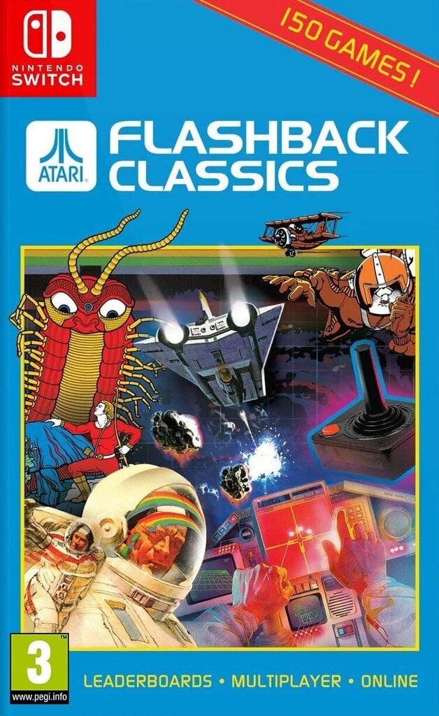 Atari Flashback Classics (150 games) NSW hinta ja tiedot | Tietokone- ja konsolipelit | hobbyhall.fi