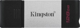 Kingston DT80, 128 GB, USB-C hinta ja tiedot | Muistitikut | hobbyhall.fi