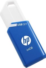 HP HPFD755W, 64 GB, USB 3.2 hinta ja tiedot | Muistitikut | hobbyhall.fi