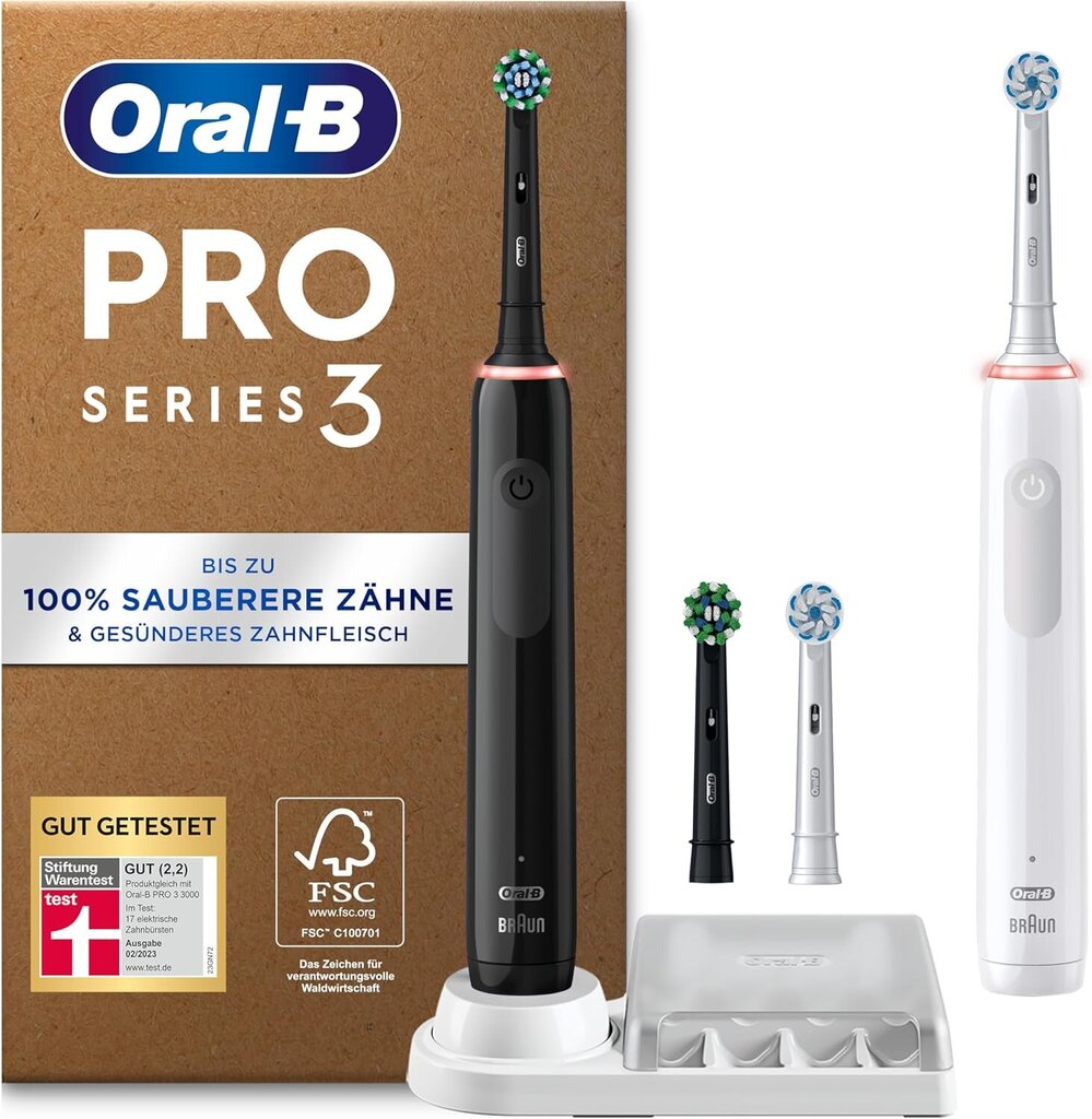 Oral-B PRO 3500 valkoinen hinta ja tiedot | Sähköhammasharjat | hobbyhall.fi