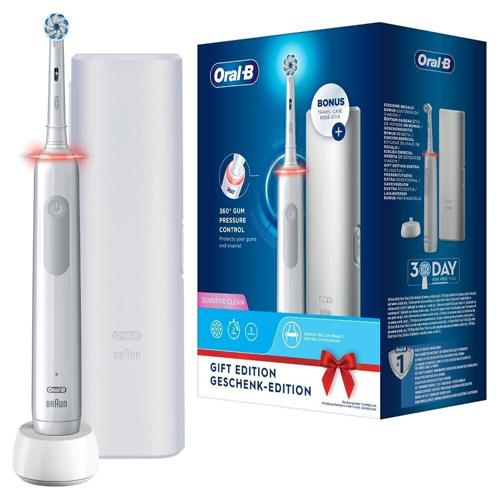 Oral-B PRO 3500 valkoinen hinta ja tiedot | Sähköhammasharjat | hobbyhall.fi