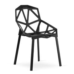 4 tuolin sarja Essen, musta hinta ja tiedot | Ruokapöydän tuolit | hobbyhall.fi