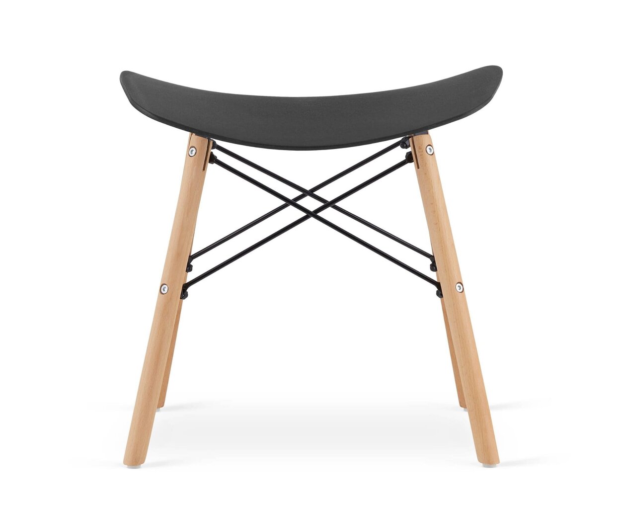 4:n jakkaran sarja Corfu, musta/ruskea hinta ja tiedot | Ruokapöydän tuolit | hobbyhall.fi