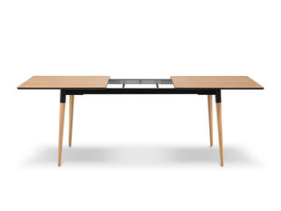 Jatkettava pöytä Intereurs86 Claude 120x80 cm, ruskea hinta ja tiedot | Interieurs86 Huonekalut ja sisustus | hobbyhall.fi