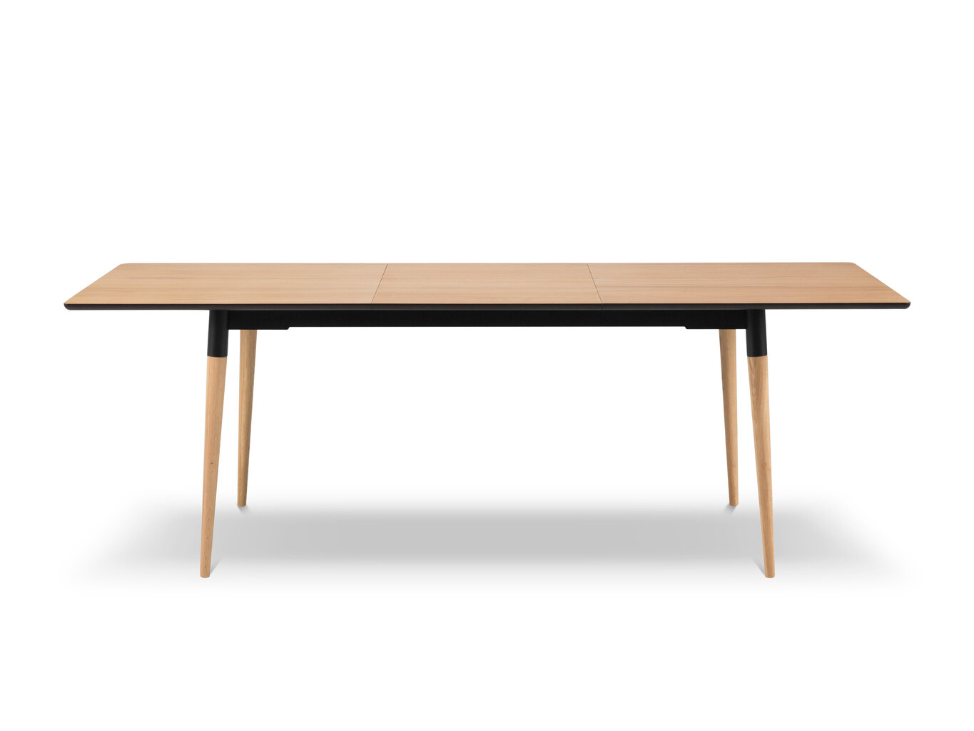 Pidennettävä pöytä Intereurs86 Claude 140x90 cm, ruskea hinta ja tiedot | Ruokapöydät | hobbyhall.fi