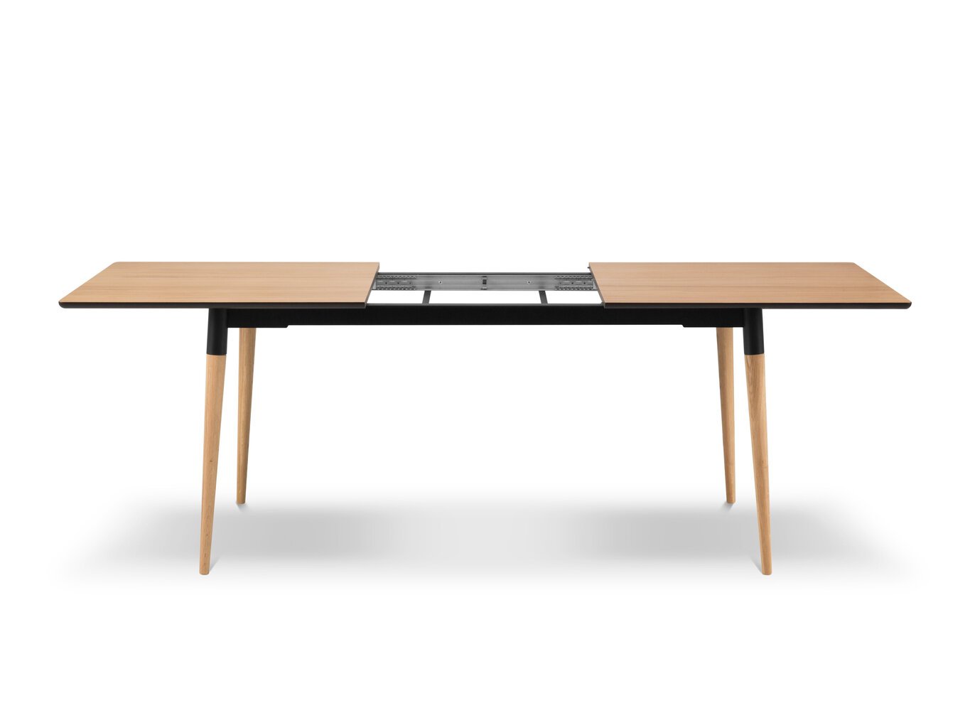 Pidennettävä pöytä Intereurs86 Claude 160x90 cm, ruskea hinta ja tiedot | Ruokapöydät | hobbyhall.fi