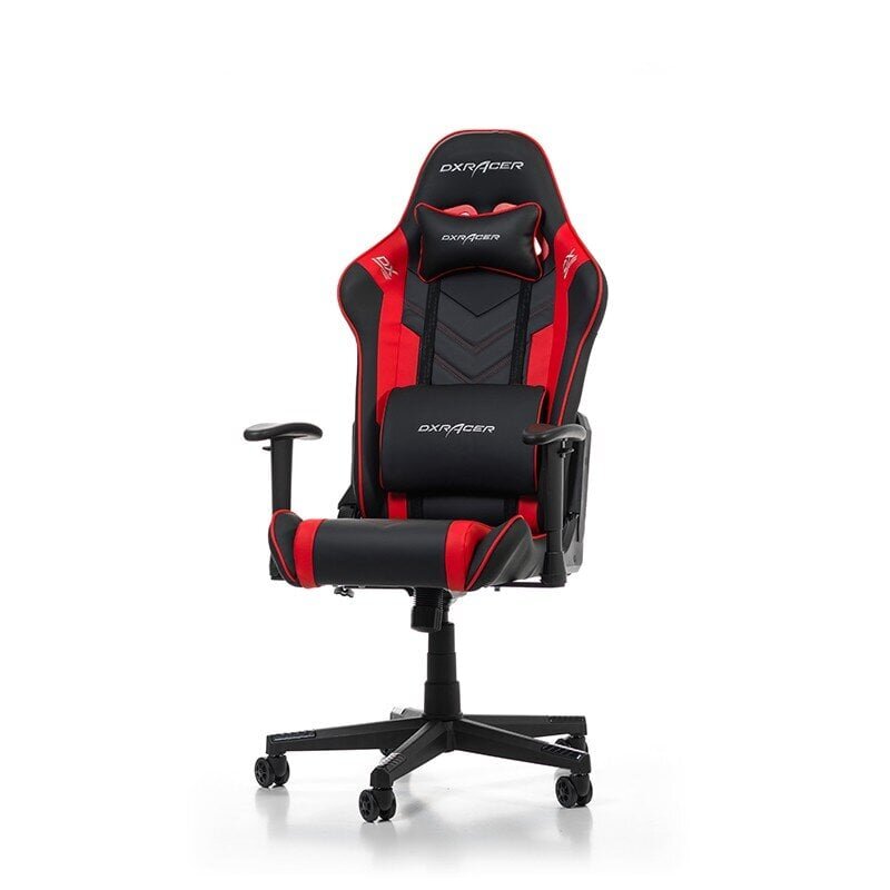 Pelaajantuoli DXRacer Prince P132-NR, musta/punainen hinta ja tiedot | Toimistotuolit | hobbyhall.fi